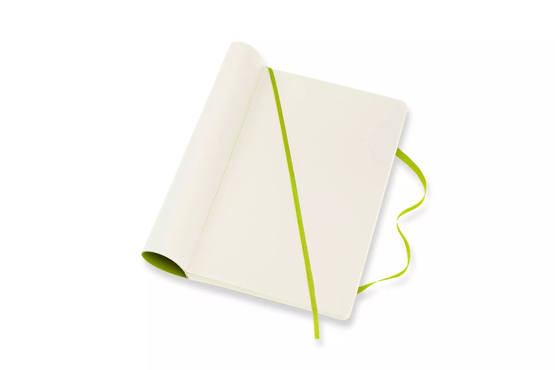 Een Moleskine Plain Soft Cover Notebook Large Lemon Green koop je bij Moleskine.nl